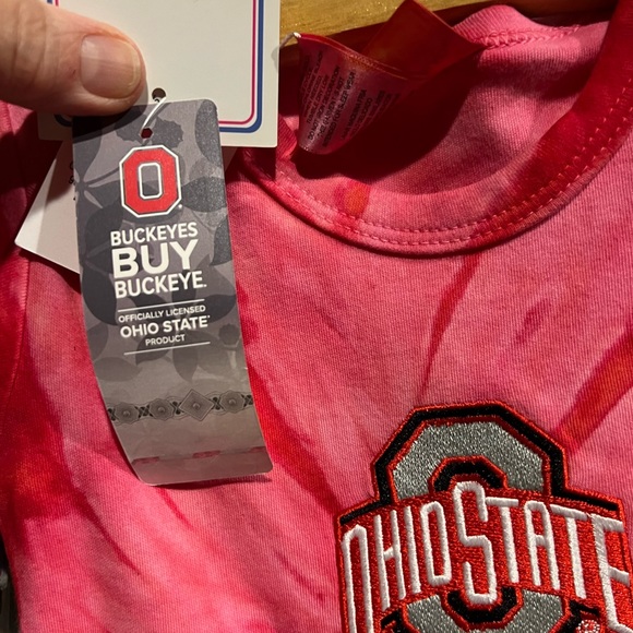 OHIO STATE “ONESIE”-🔺NEW w/TAGS by Two Feet Ahead Childrens Collegiate Apparel - Picture 9 of 9
